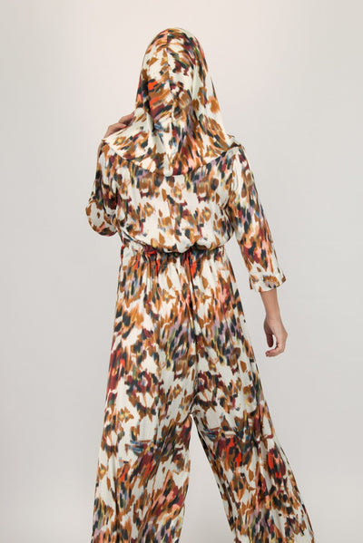 Elegant Hooded Jumpsuit REGINA - EUG FASHION EugFashion 