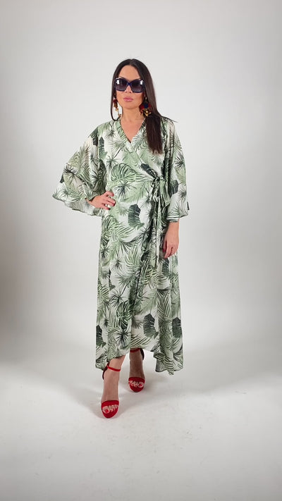 Summer Wrap Dress Astrid EugFashion 