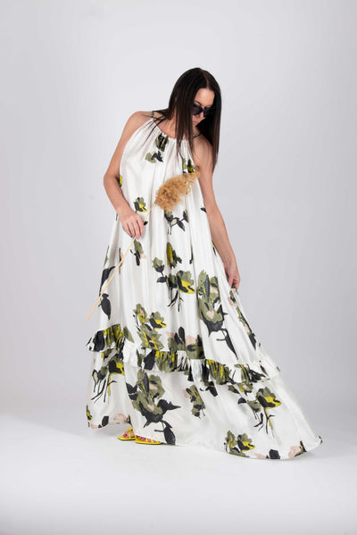 Floral Summer Dress BRONX - EUG FASHION EugFashion 