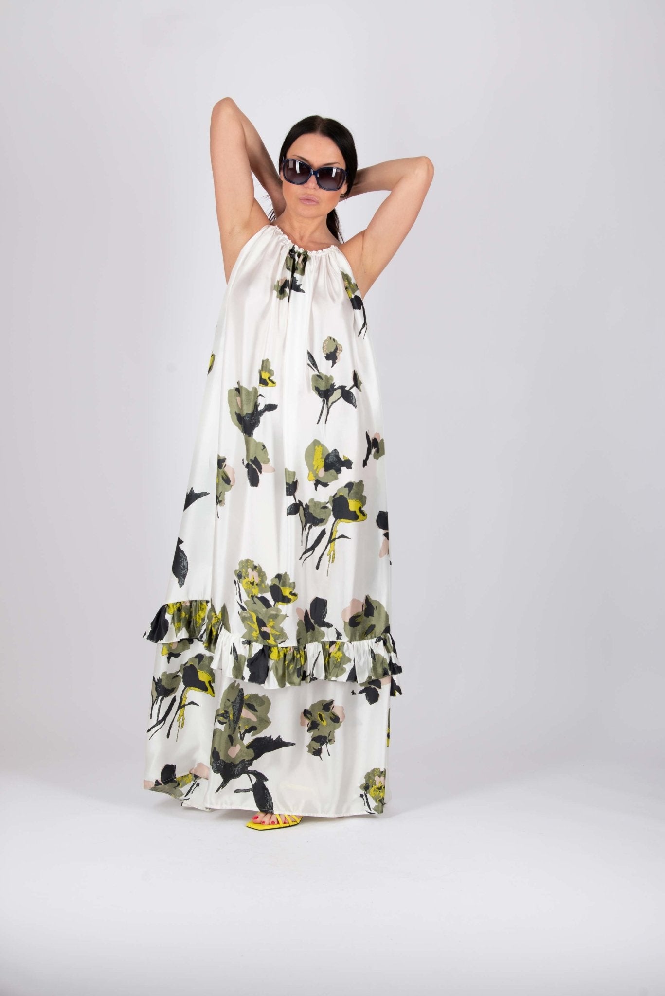 Floral Summer Dress BRONX - EUG FASHION EugFashion 
