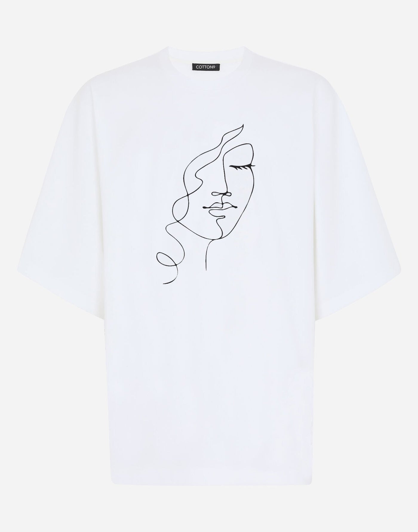 Graphic Women Face Premium Cotton T-shirt - EUG FASHION EugFashion 