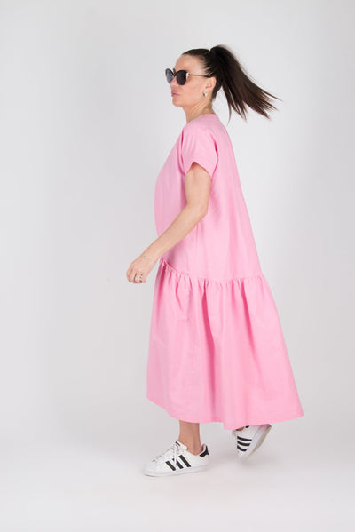 Linen Dress BRIANNA - EUG FASHION EugFashion 