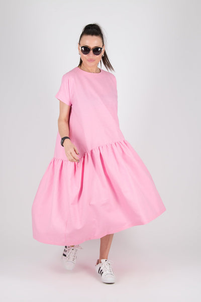 Linen Dress BRIANNA - EUG FASHION EugFashion 
