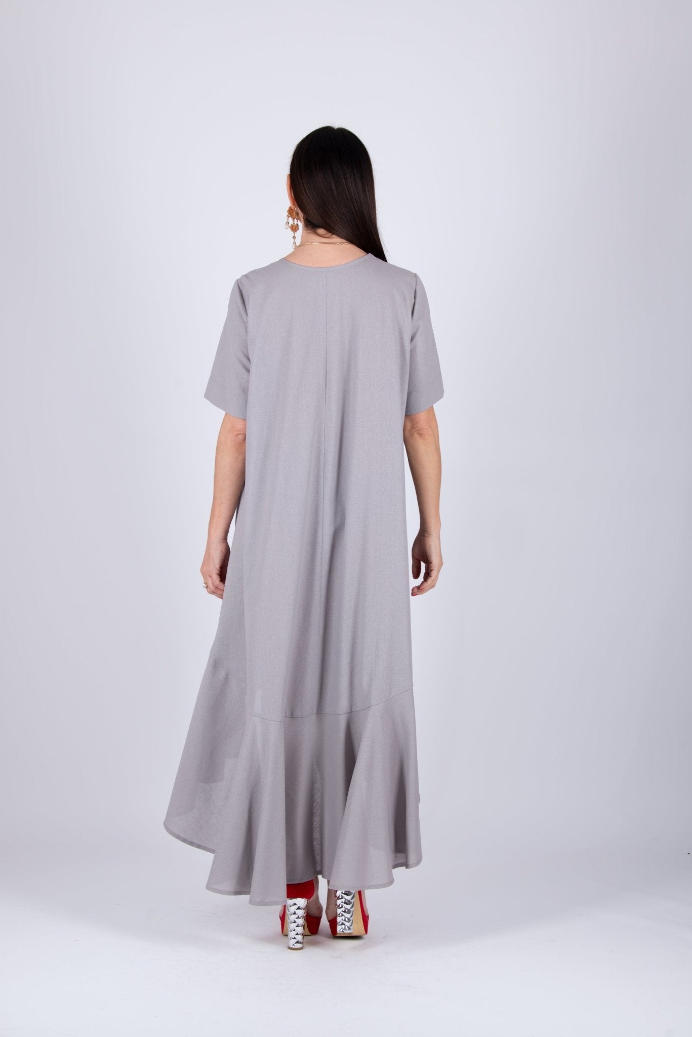 Linen Dress VERA - EUG FASHION EugFashion 