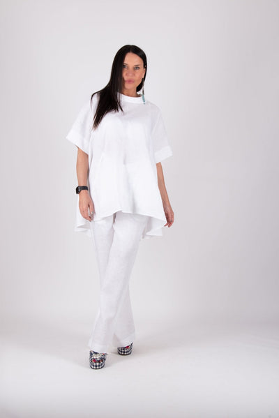 Linen Loose Shirt MALENA SALE - EUG Fashion EugFashion 