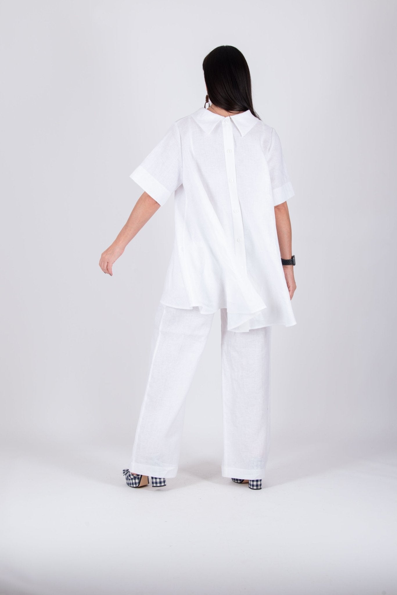 Linen Loose Shirt MALENA SALE - EUG Fashion