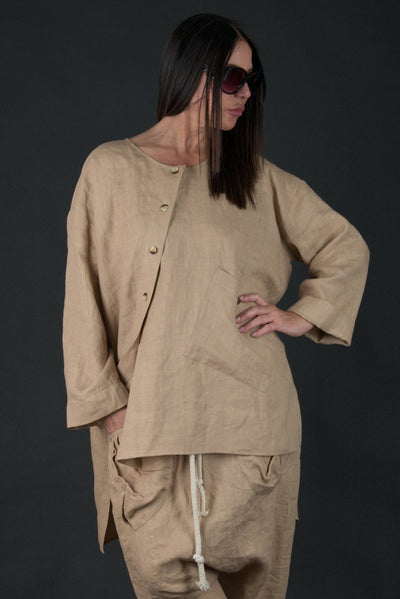 Linen Tunic CLARA SALE - EUG FASHION EugFashion 