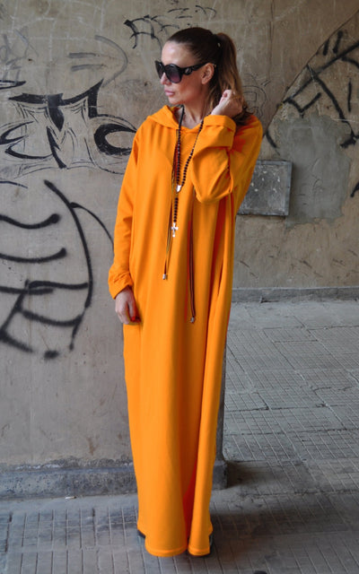 Long Hooded Women Dress IREN EugFashion 