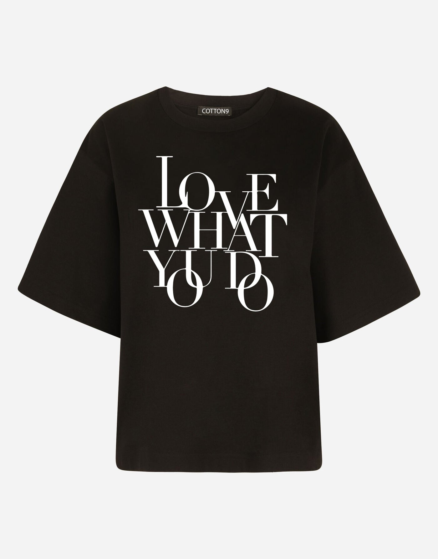 Love Text T-Shirt EugFashion 