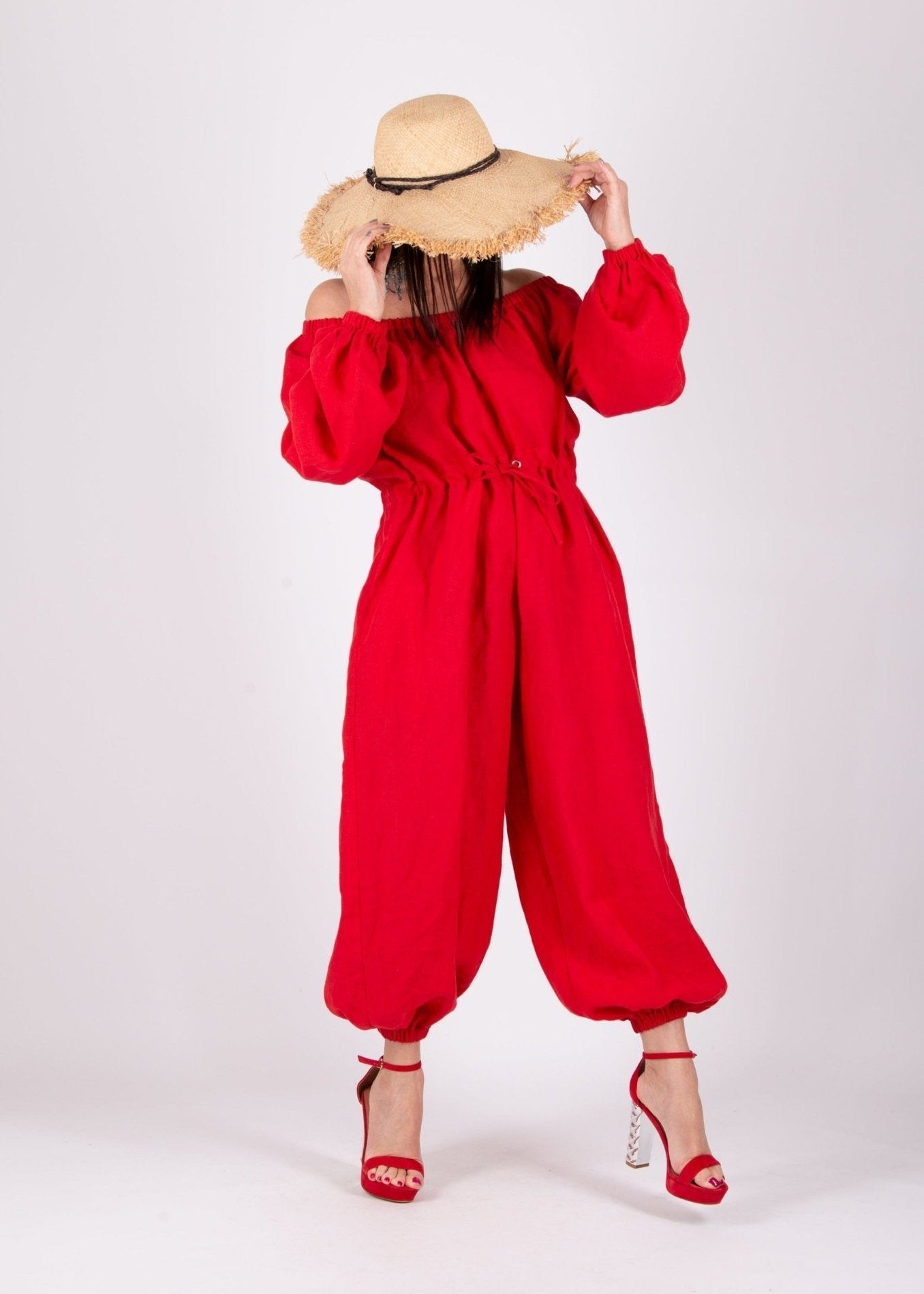 Off Shoulders Jumpsuit BOHEMY SALE - EUG Fashion