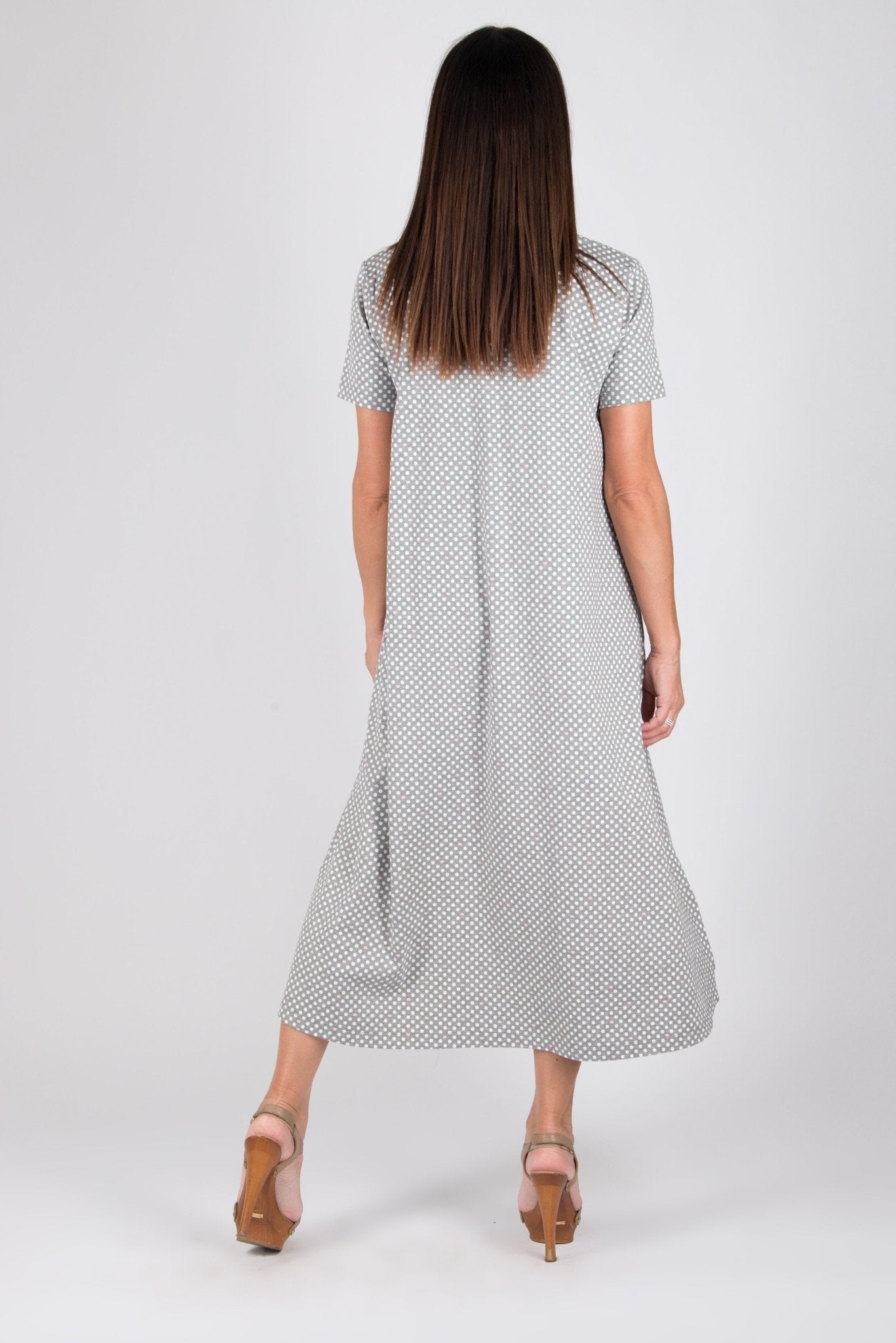 Printed Summer Cotton Dress EMY SALE - EUG FASHION EugFashion 