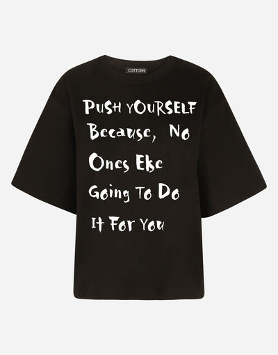 Push Yourself Premium T-shirt - EUG FASHION EugFashion 