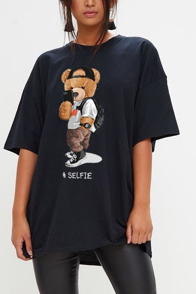 Selfie Cotton T-shirt - EUG FASHION EugFashion 