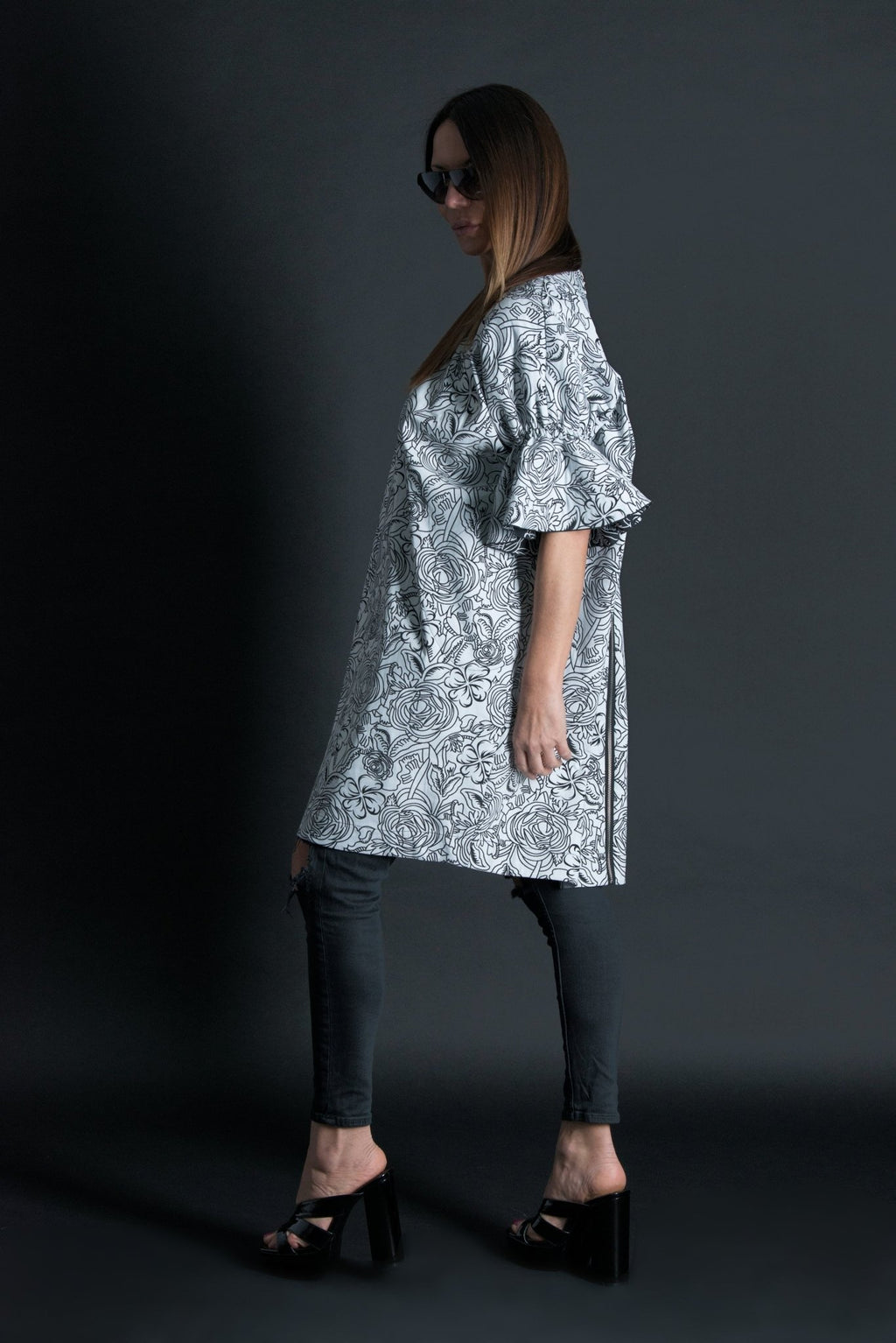 Shorts sleeves FLAVIA Dress SALE - EUG FASHION