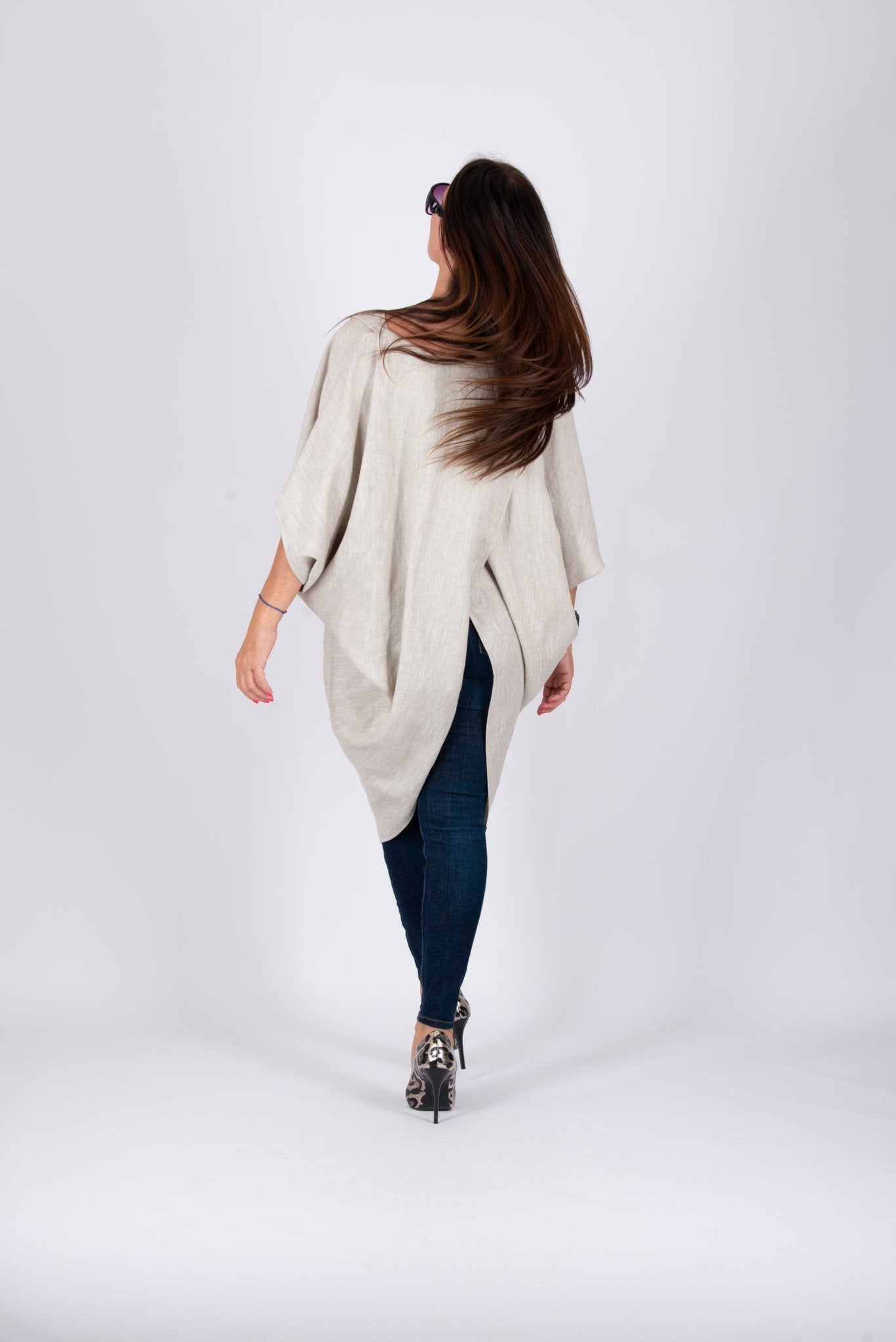 Sleeveless Linen Tunic FABIANA SALE - EUG Fashion
