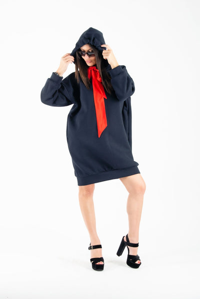Sweatshirt Hooded Dress Molly SALE - EUG FASHION EugFashion 