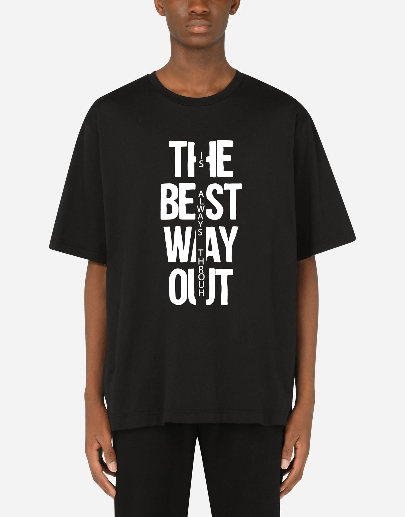 The The Best Way T-Shirt EugFashion 