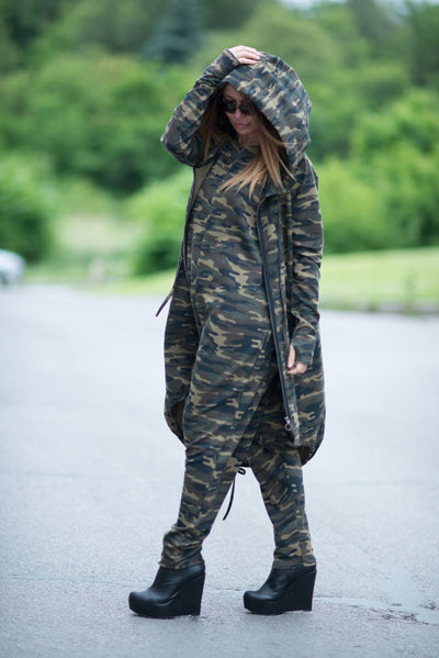 Urban Style Hooded Outfit KAMILA - EUG FASHION EugFashion 