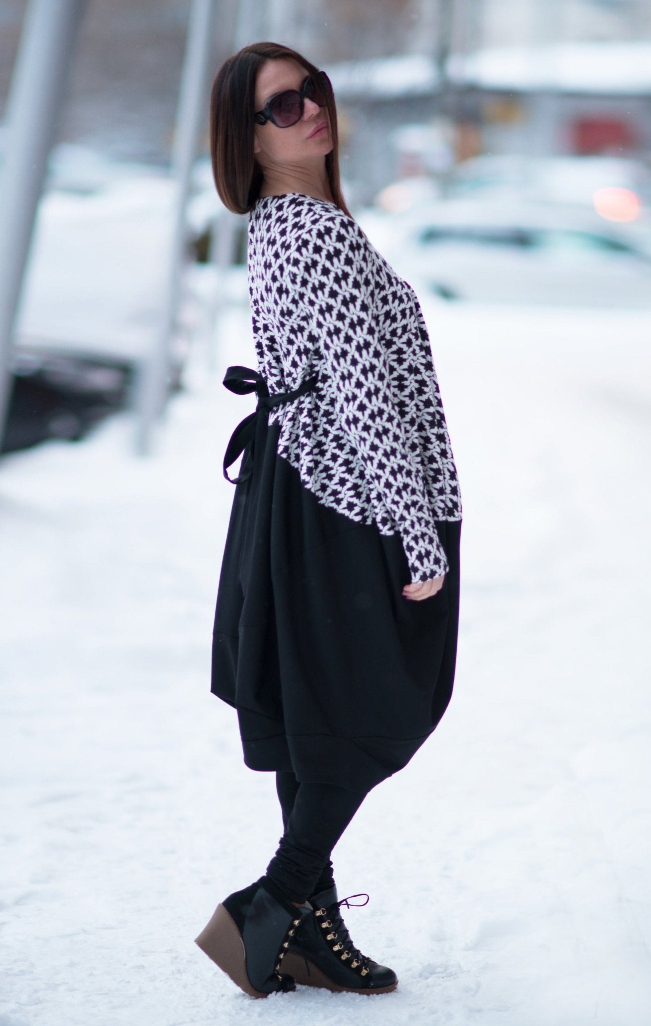 Winter Dress BARI SALE - EUG FASHION EugFashion 