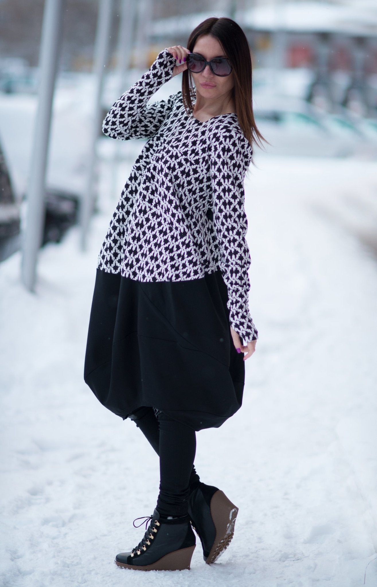 Winter Dress BARI SALE - EUG FASHION EugFashion 