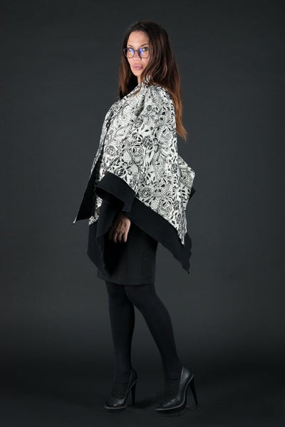 Winter Wool Cloak ALICE - EUG FASHION EugFashion 