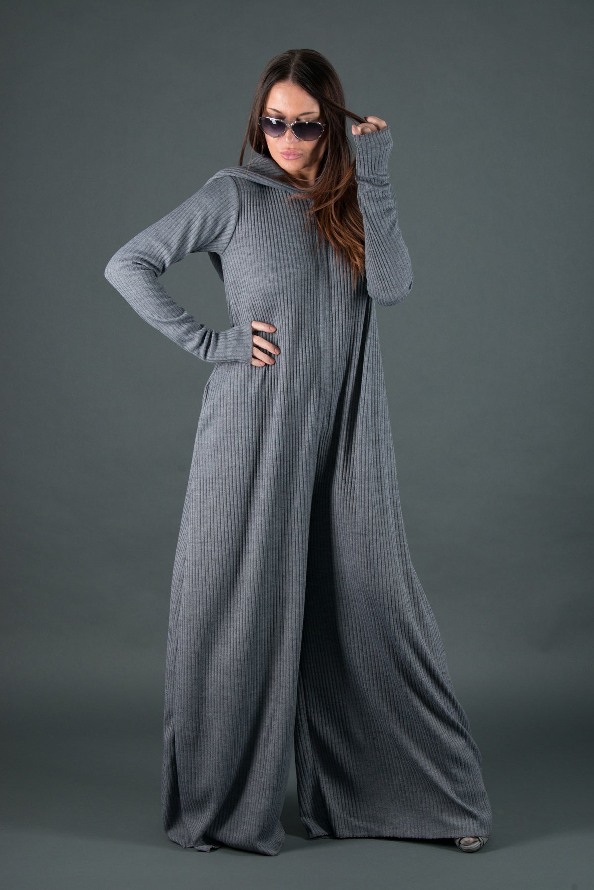 Wool Hooded Jumpsuit – EUG FASHION