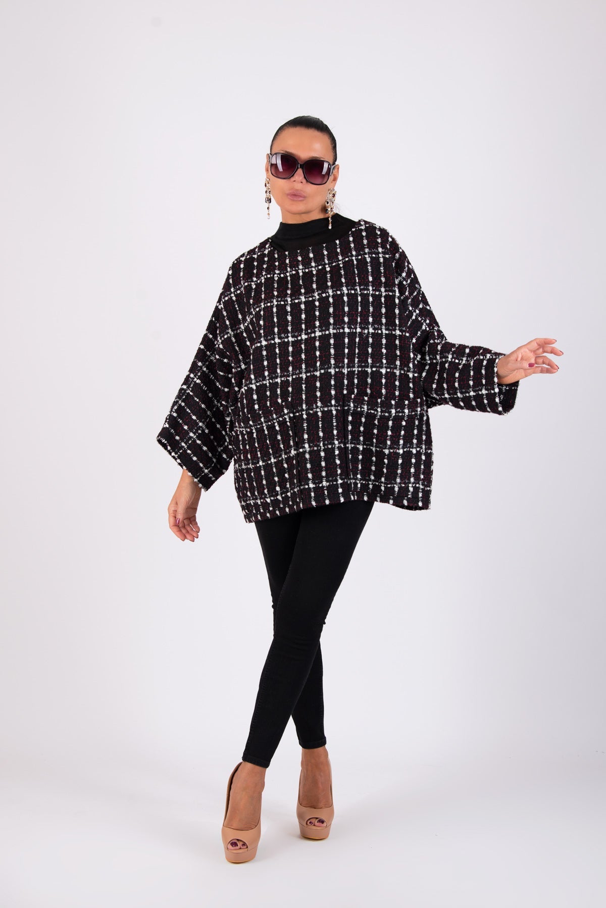 Wool Winter Poncho EugFashion 