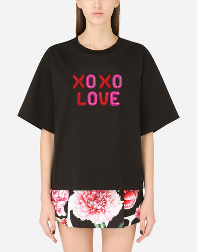 XOXO Love Text T-shirt - EUG FASHION EugFashion 